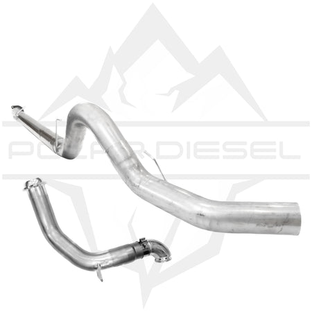 2023-2025 Ford Powerstroke 6.7L 5” Downpipe Back Exhaust & Downpipe Package Polar Diesel