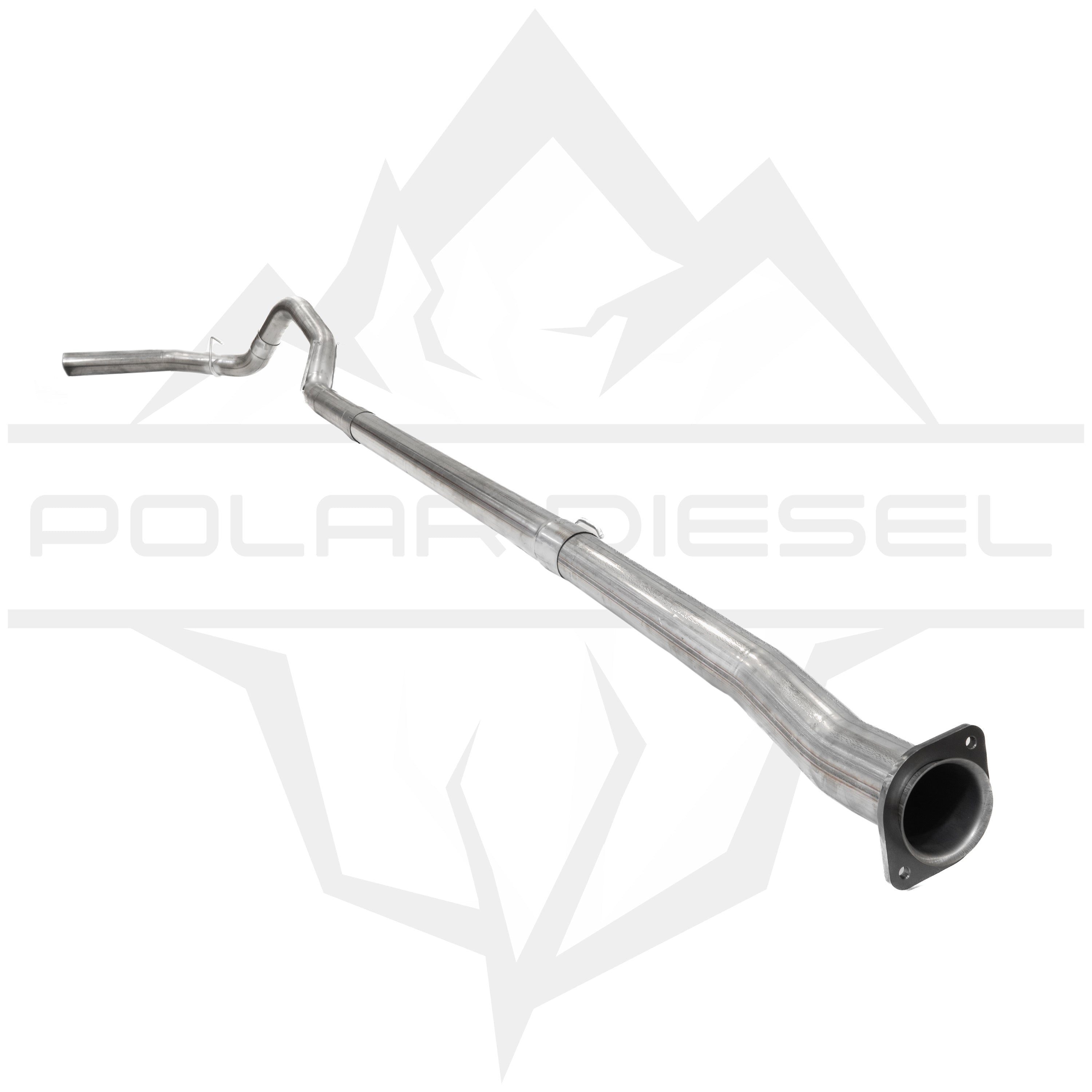 2023-2025 Ford Powerstroke 6.7L 4” Downpipe Back Exhaust & Downpipe Package Polar Diesel