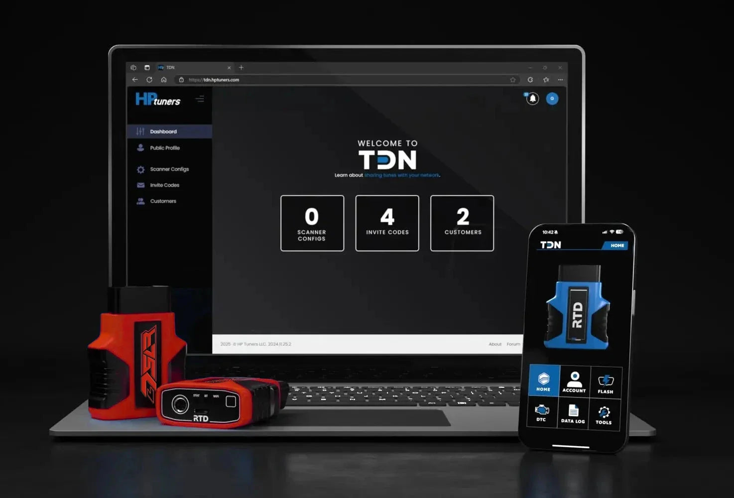 HP Tuners RTD 4 - Blank Tuning Devices HP Tuners 